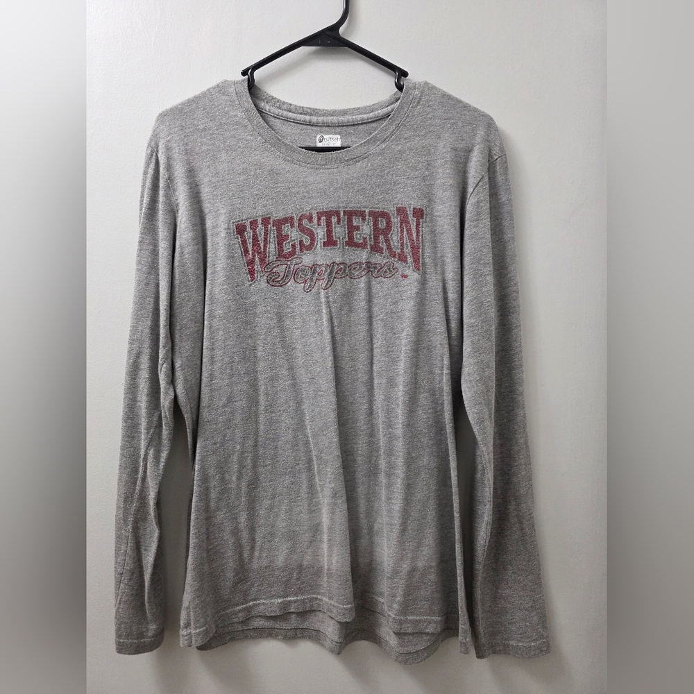 Western Kentucky University Hilltoppers Women's Russell Gray Crewneck Tshirt